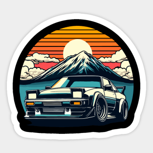 JDM car Japanese Retro Car Racing Drifting Legend Tuning Sticker